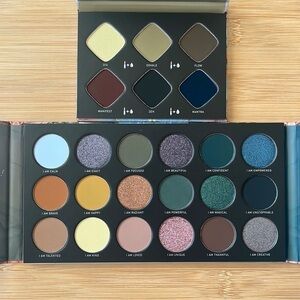 Brand New Morphe Ashley Strong Affirmation Magic Eyeshadow Palette & Cake Liner
